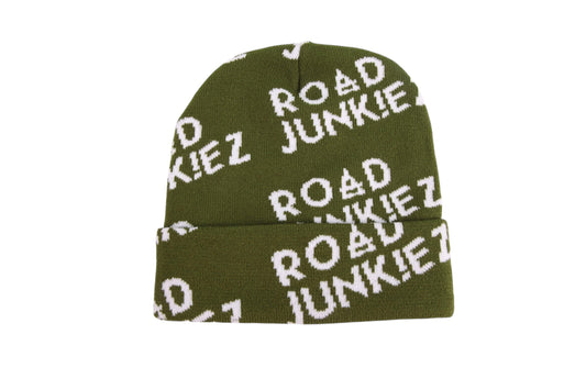 Road Junkiez skull cap/green